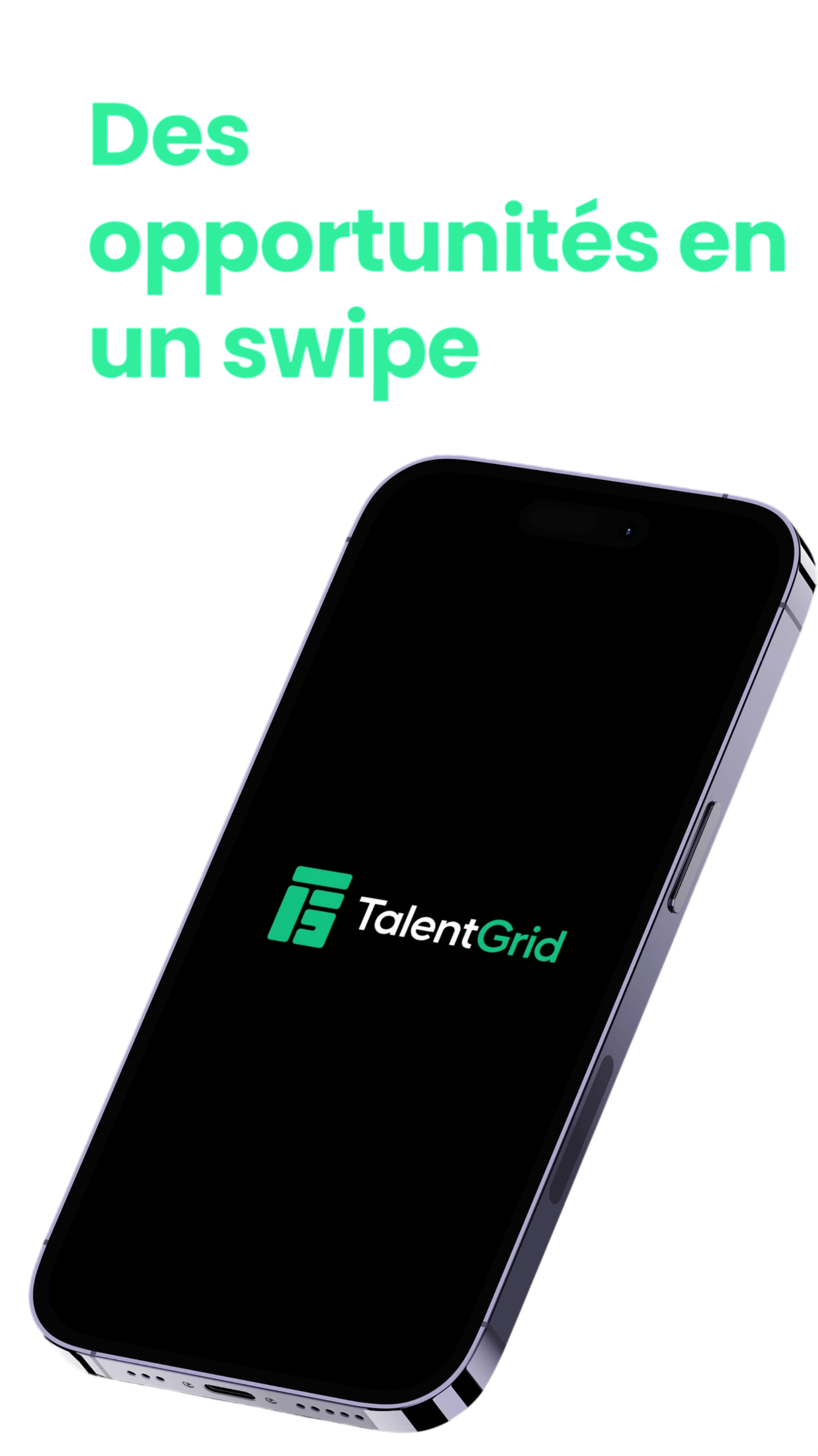 Application mobile TalentGrid